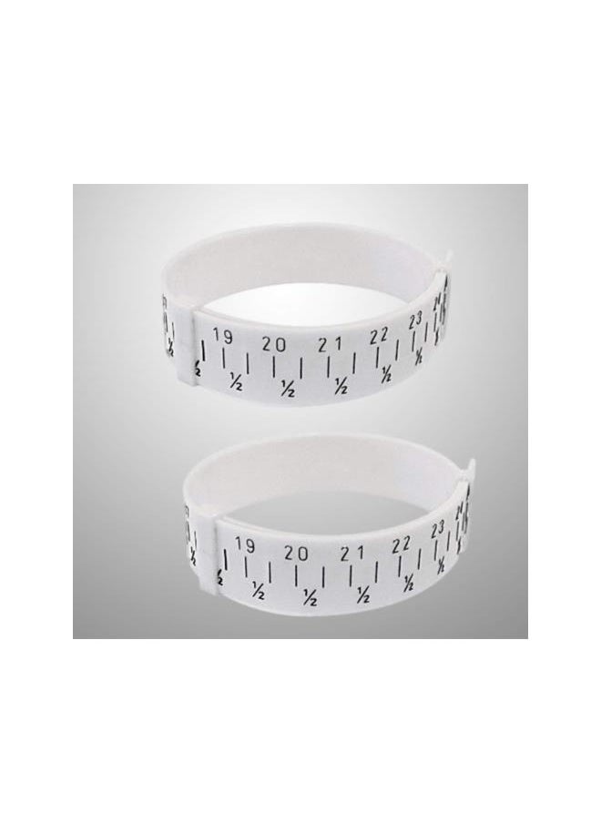 WYBOT - Bracelet Bangle Gauge Sizer Jewelry Wrist Size Measure Tool Bangle Jewelry Bracelet Bracelet Sizer Wristlet Watch Sizer 2pcs - Image 1