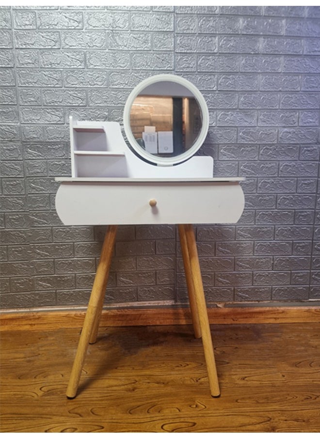 NKX - Dressing Table Makeup Mirror With Lights And Drawer - Image 1