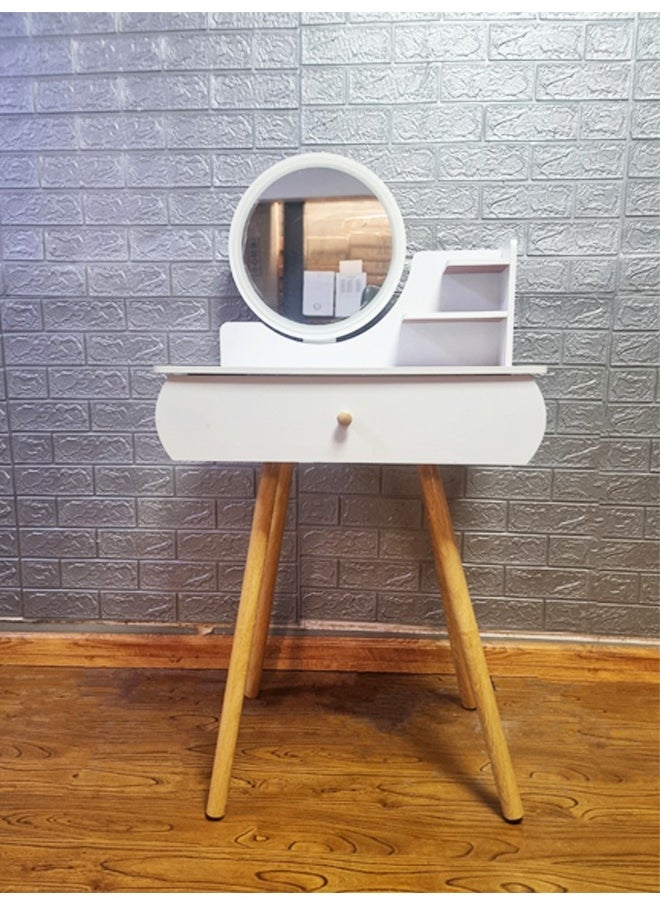 NKX - Dressing Table Makeup Mirror With Lights And Drawer - Image 1
