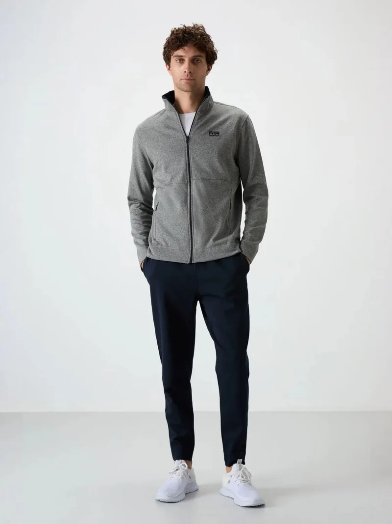 تومي لايف TOMMY Men's Cotton Blend Zip Sweatshirt And Pants Set