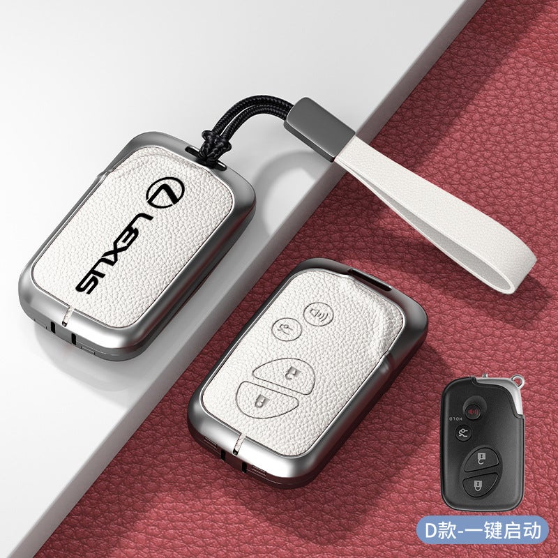 LEXUS Luxury Zinc Alloy Key Case for Lexus Models - Compatible with ES200, ES300H, RX300, RX350H, NX260, and more - Image 1