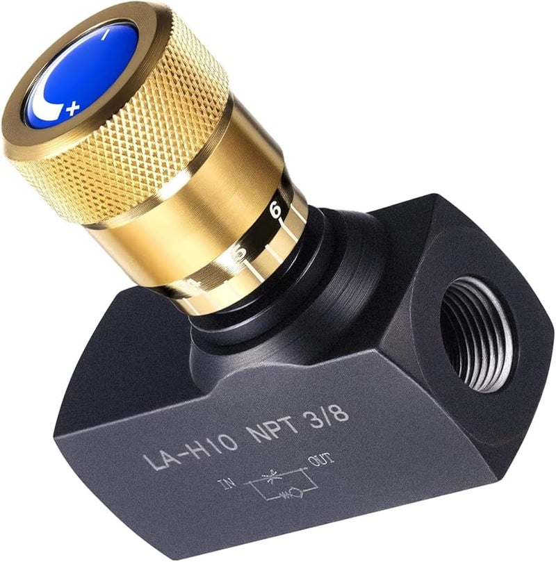 3 8 Inch Port Hydraulic Single Way Regulating Throttle Check Valve For Oil - Image 2