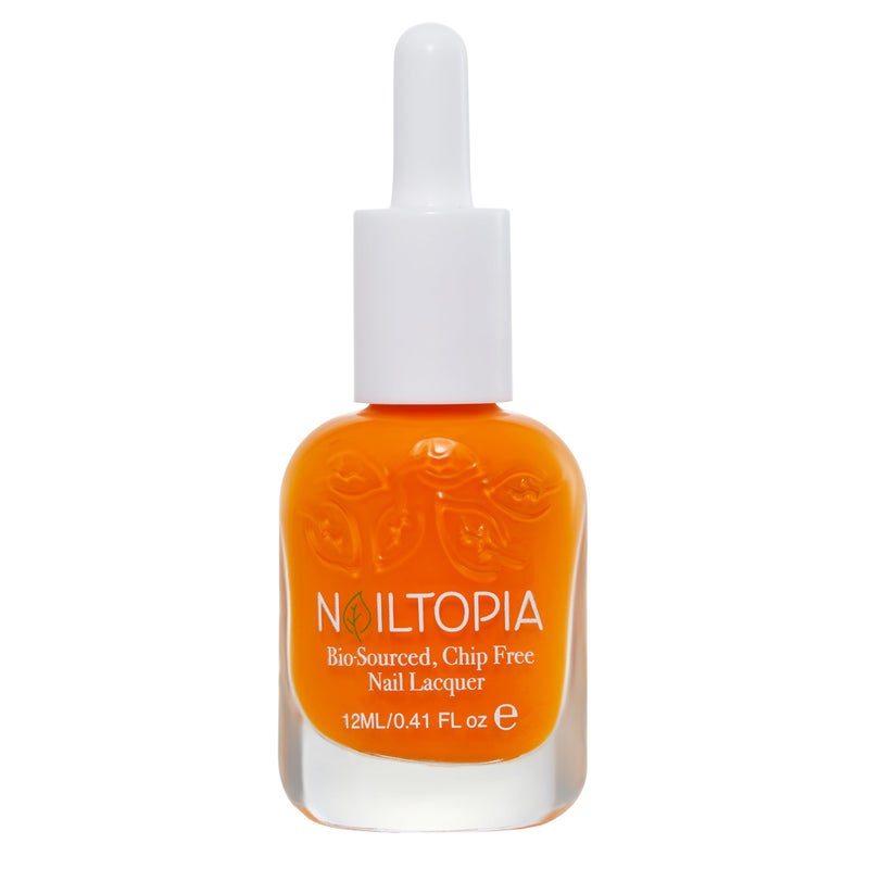Nailtopia BioSourced Chip Free Nail Lacquer  All Natural Strengthening Biotin and SuperfoodInfused Polish  Chip Resistant Formula  QuickDry Long Lasting Wear  Main Squeeze  041 oz