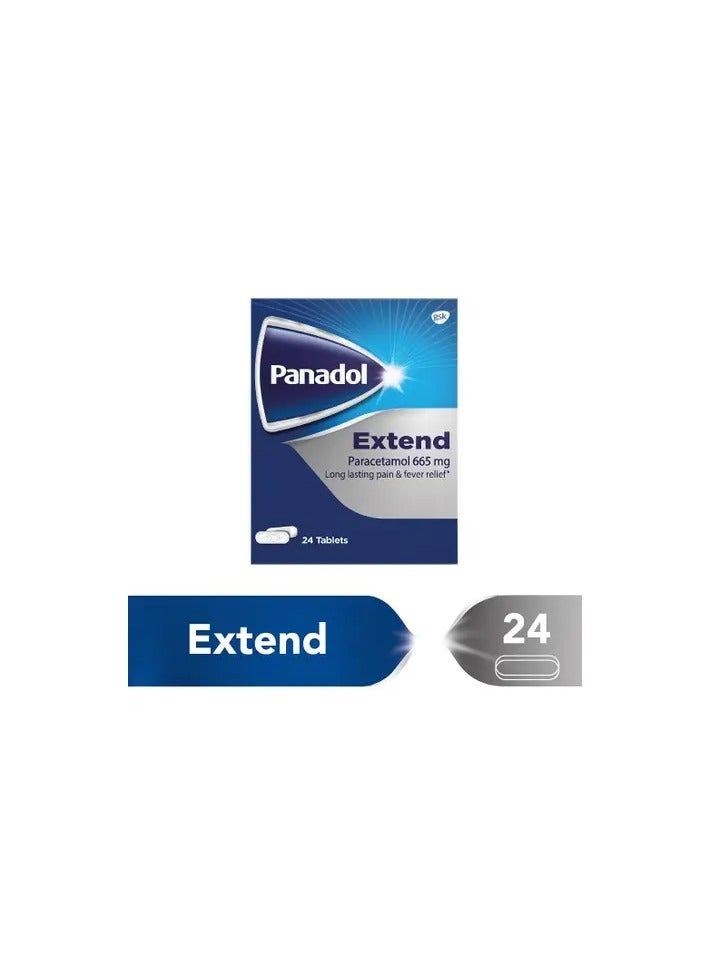 بانادول اكستند 665 مجم 24 قرص - Image 2