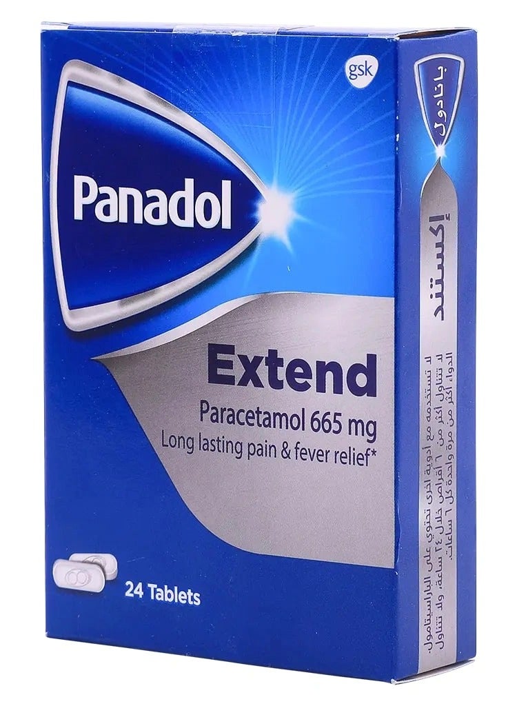 بانادول اكستند 665 مجم 24 قرص - Image 1