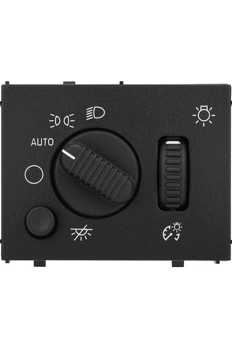 Headlight Switch Headlamp Dimmer Switch - Compatible with 2003-2006 Chevy Silverado, Suburban, Tahoe, GMC Sierra, Yukon, Cadillac Escalade - Replace D1595G, 19381535, 15194803, 1S8489 - Image 1