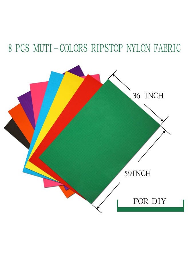 C COMCROSFLY Ripstop Nylon Fabric for Kite Making Pack of 8 PCS - Image 2