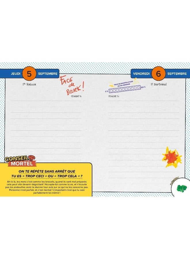 Agenda Scolaire Mortelle Adle 20242025  - Image 3