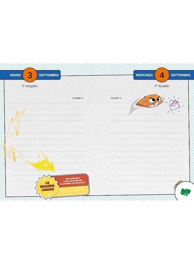 Agenda Scolaire Mortelle Adle 20242025  - Image 4