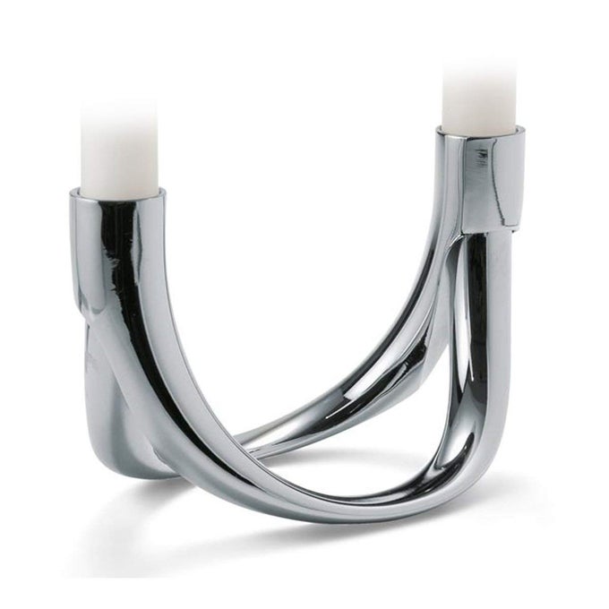 BOW CANDLEHOLDER 2PIECE