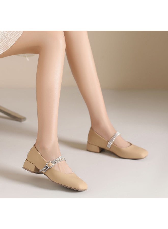 Josiny Classic Autumn Versatile Simple And Elegant Women's Flats, Comfortable Soft-soled Commuter Style Mom Shoes - Image 4
