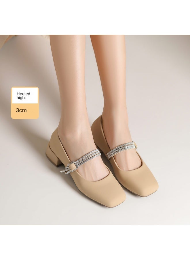 Josiny Classic Autumn Versatile Simple And Elegant Women's Flats, Comfortable Soft-soled Commuter Style Mom Shoes - Image 2