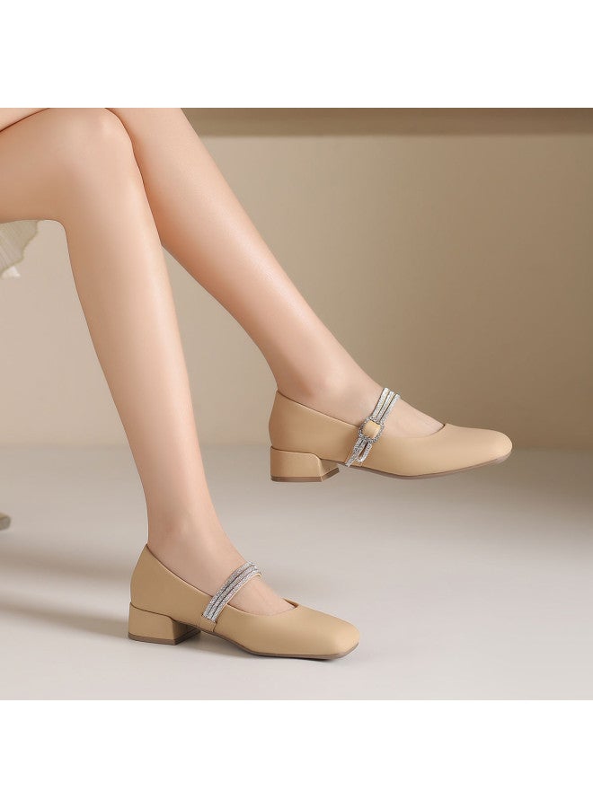 Josiny Classic Autumn Versatile Simple And Elegant Women's Flats, Comfortable Soft-soled Commuter Style Mom Shoes - Image 5