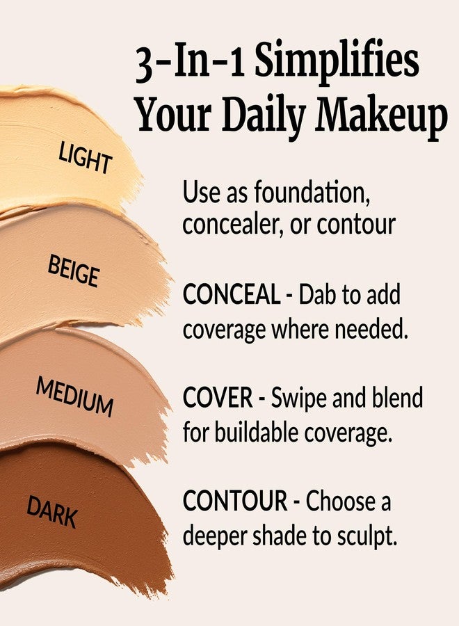 Vibriance Complexion Sticks, Foundation for Mature Skin - Deep/Dark - Image 3