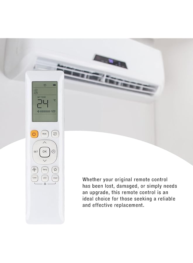 إيروريكس جهاز التحكم عن بعد لمكيف الهواء جهاز التحكم عن بعد العالمي لمكيف الهواء جهاز التحكم عن بعد البديل لمكيف الهواء Rg10B D Bgef - Image 3