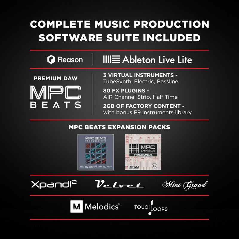 M-AUDIO Keystation 49 MK3 - لوحة مفاتيح USB MIDI تحكم بـ 49 مفتاح مع أزرار قابلة للتخصيص، وعجلات نغمة وتعديل، وبرامج متضمنة - Image 5