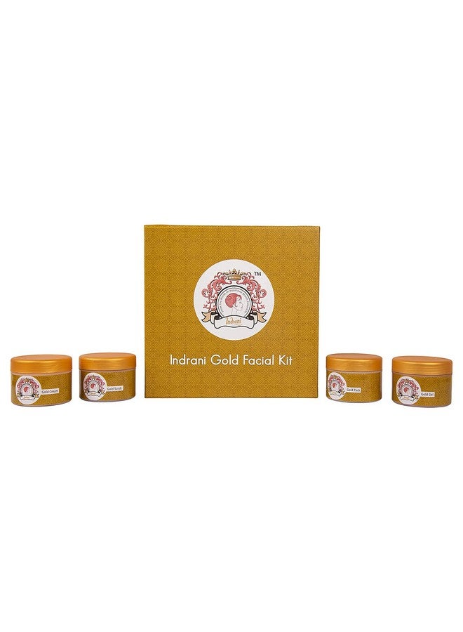 Indrani Cosmetics Indrani Gold Facial Kit 200 Gm - Image 5