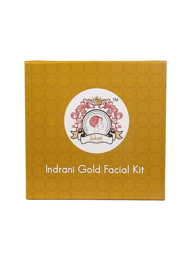 Indrani Cosmetics Indrani Gold Facial Kit 200 Gm - Image 3