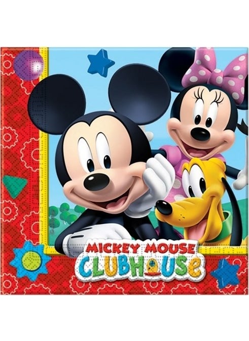 Procos Mickey Playful Paper Napkin 33x33cm 