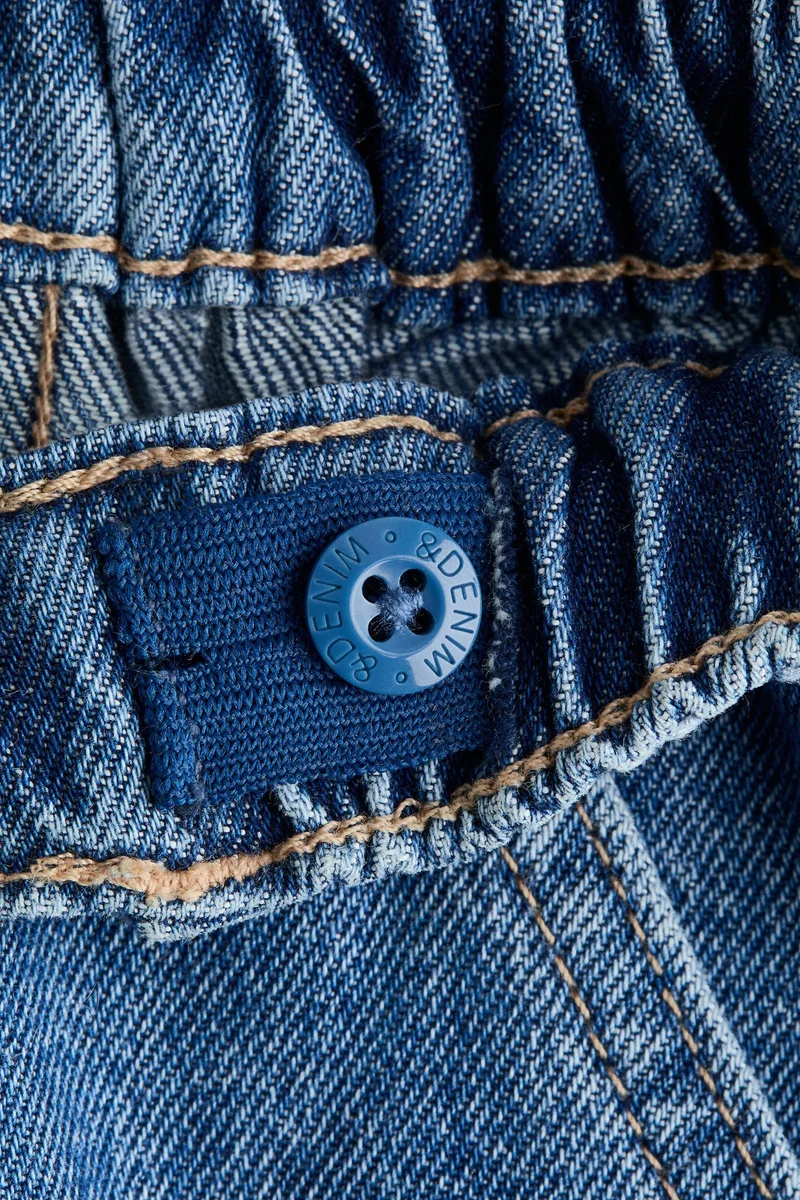 H&M  2-piece bow-detail denim set for Women | Best Price UAE