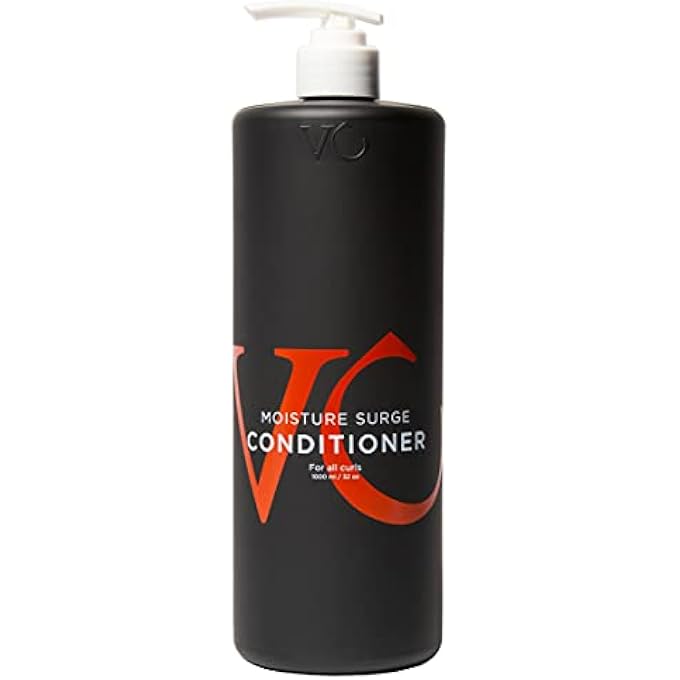 MOISTURE SURGE CONDITIONER FOR CURLY HAIR Â€“ RE-COILS DAMAGED CURLS, SOFTENS, DETANGLES, MOISTURIZES & DETANGLING, 32 FL OZ - Image 1