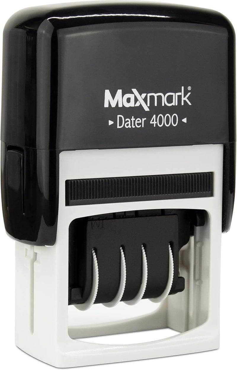 ماكس مارك MaxMark 4000 Dater، ختم تاريخ يعمل بنفسه – لون أخضر - Image 2