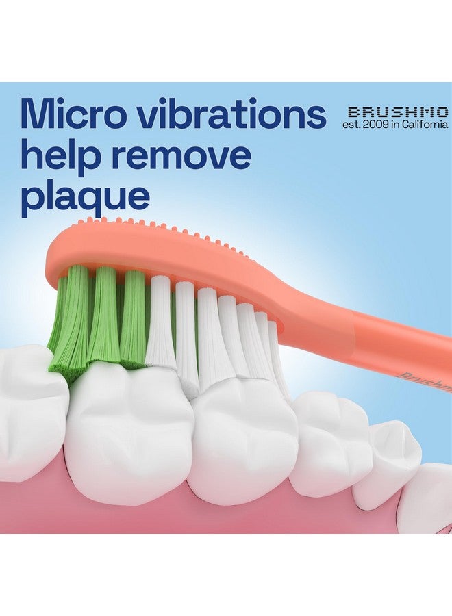 Brushmo Replacement Toothbrush Heads Compatible with Philips Sonicare One Toothbrush, for HY1100 Miami Coral HY1022/01 Brush Head (Miami Coral) 4 Pack - Image 3