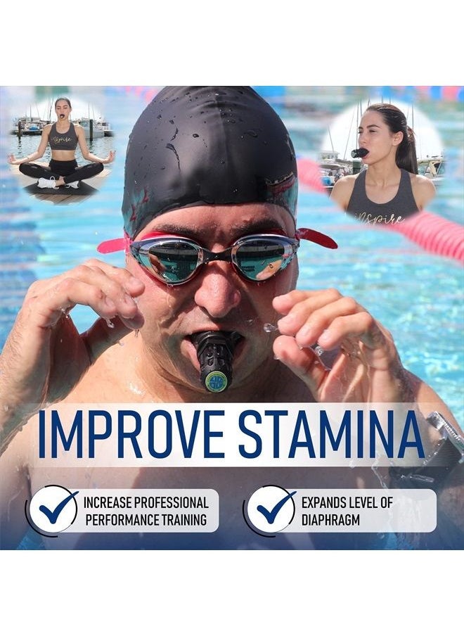 Generic - Breathing Resistance Trainer. Lung Exercise Device. Expands and restores Lung Capacity. - Image 1