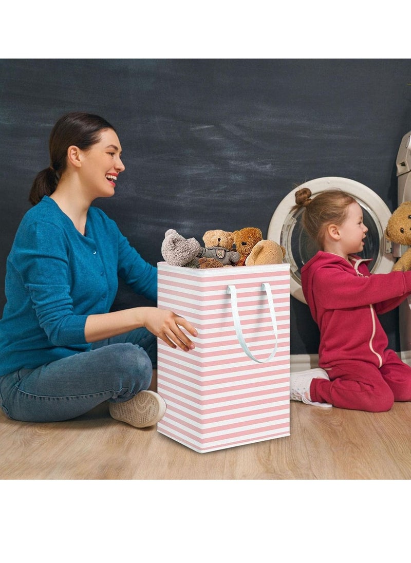 Gerenic - Laundry Hamper, 75L Collapsible Large Laundry Baskets with Easy Carry Handles, Freestanding Waterproof Clothes Hamper, Storage Basket for Toys Clothes, Laundry Organizer - Image 1
