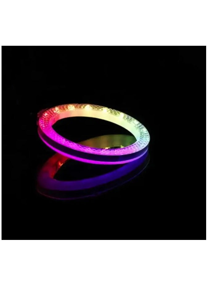 3D - Multi-Color RGB LED 3D-33 Ring Light For Photography Vlogging And Reels - Image 1