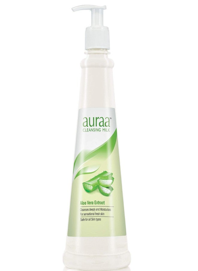 Auraa Skin Moisturizing Aloe Vera Cleansing Milk | 500 ML - Image 1