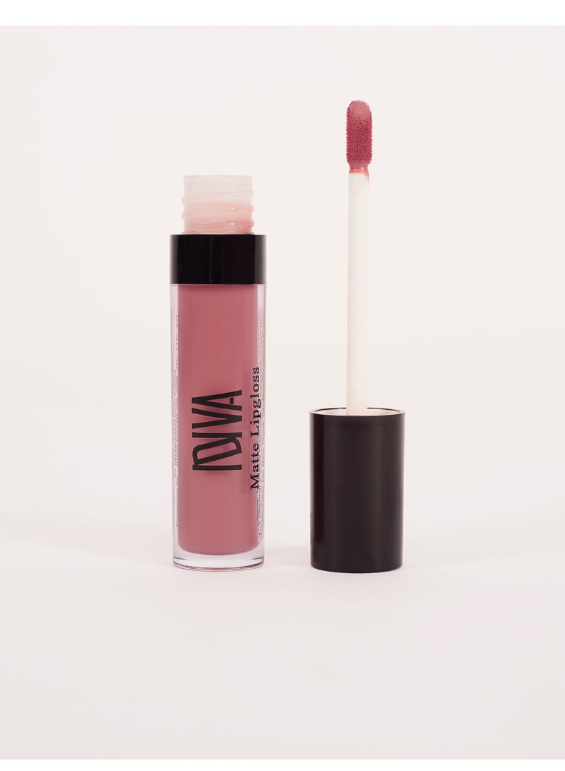 IDIVA Matte lip gloss lasts up to 16 hours, Velvety. - Image 2