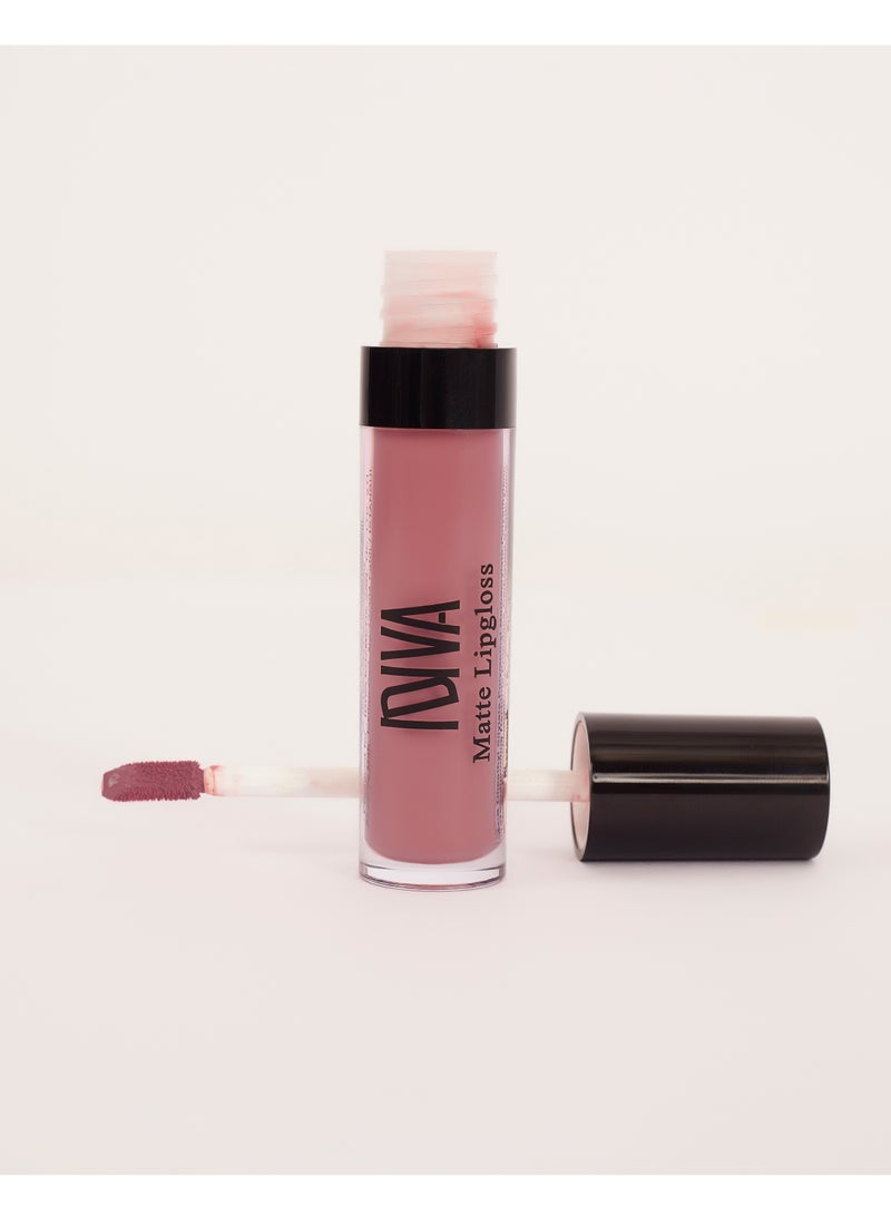 IDIVA Matte lip gloss lasts up to 16 hours, Velvety. - Image 4
