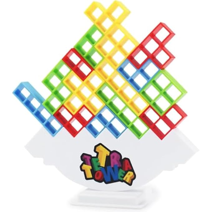 TETRA BALANCE BLOCKS TOWER TOY FOR KIDS - Image 1