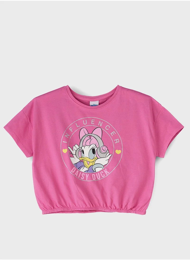 Urban Haul Kids Disney Daisy Duck T-Shirt