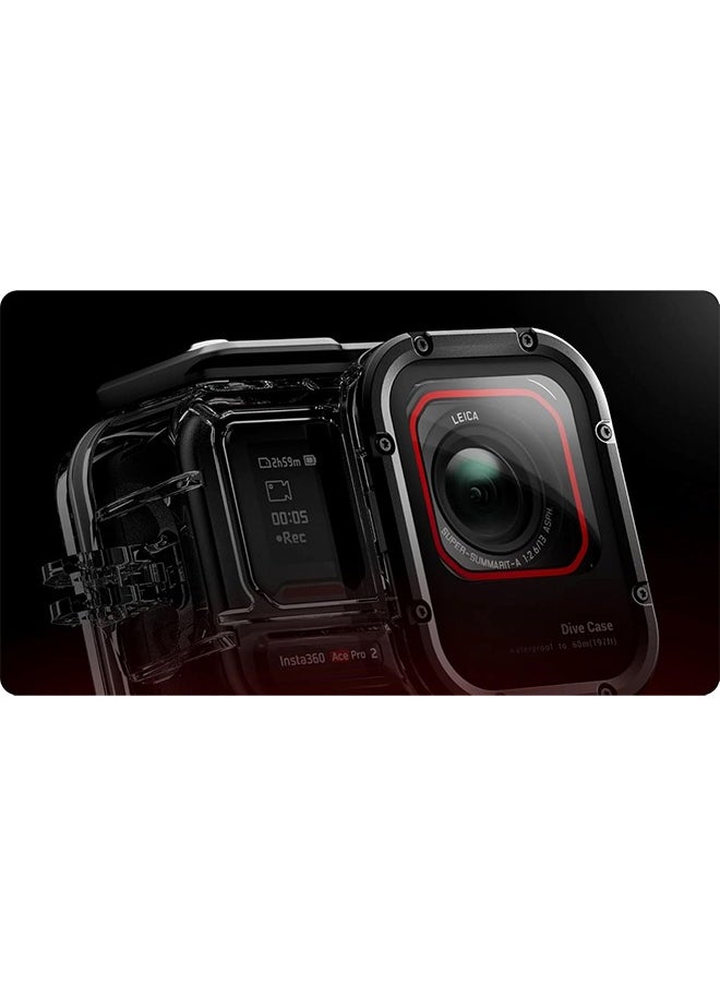 Insta360 Ace Pro 2 Dive Case (Dive Case with Float Handle Grip)
