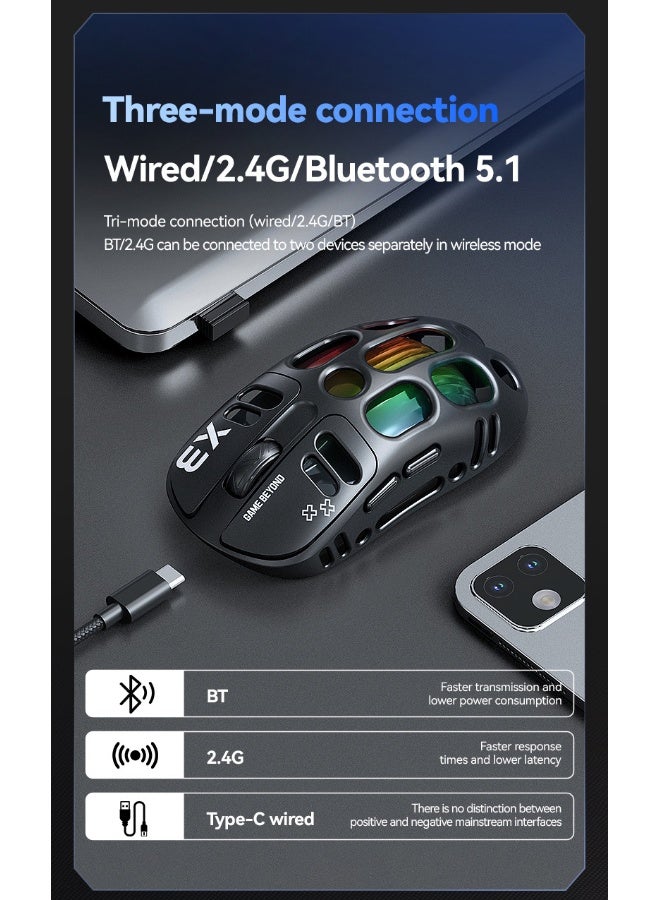 T-WOLF X3 Wireless Gaming Mouse - Image 5
