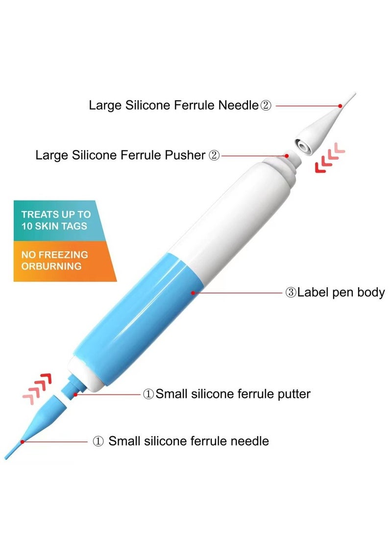Skin Tag Remover Skin Tag Removal Tool Kit Fleshy Nevus Remover Tool with Micro Skin Tag Bands Smooth Results Skin Tag Remover Device for Small to Medium Skin Tags