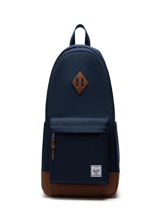 Herschel Heritage Backpack, Navy/Tan - Image 1