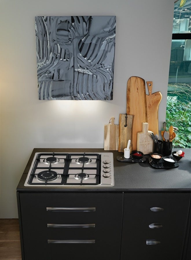 kitchen Line Gas Hob - 4 Burners - 60 CM - with Side Switches - Italian - G4013 - Image 5