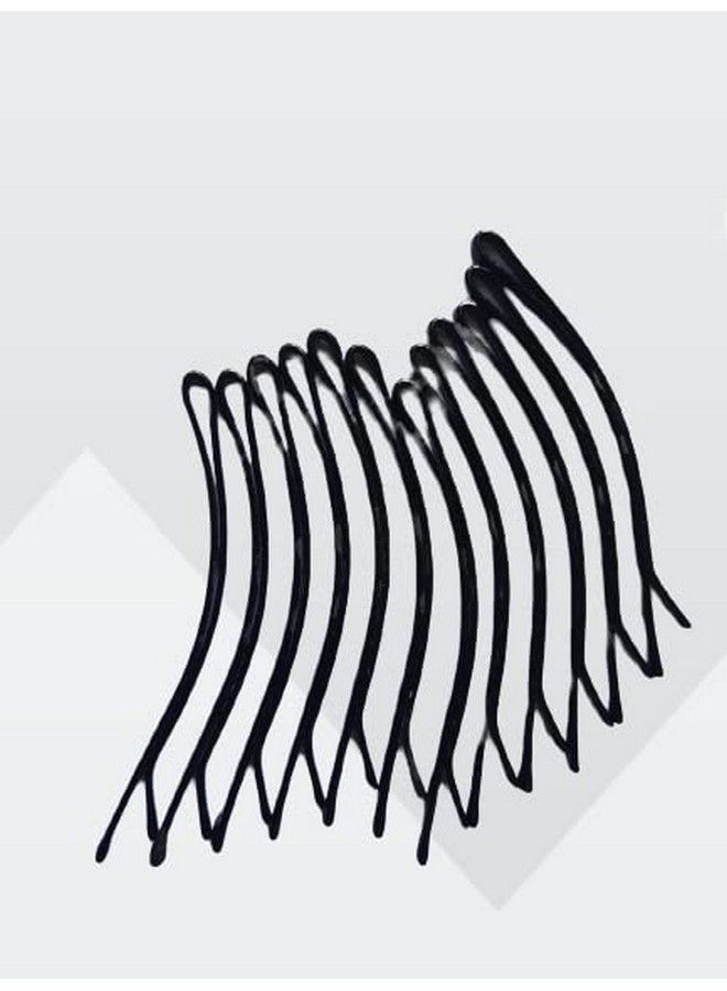 advancedestore Strong Simple Hairpins Black Alloy Hair Clip Bobby Pin Hair Accessories Headwear Ball Tip Bob Pins For Women Medium (Pack Of 24) - Image 4