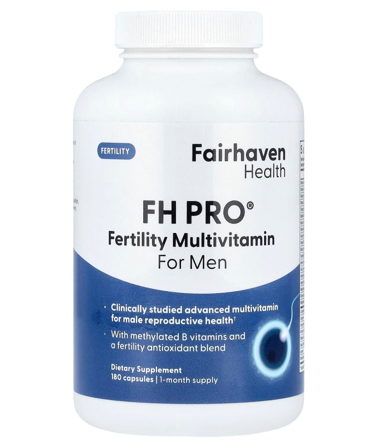 fairhaven health FH Pro® Fertility Multivitamin for Men 180 Capsules