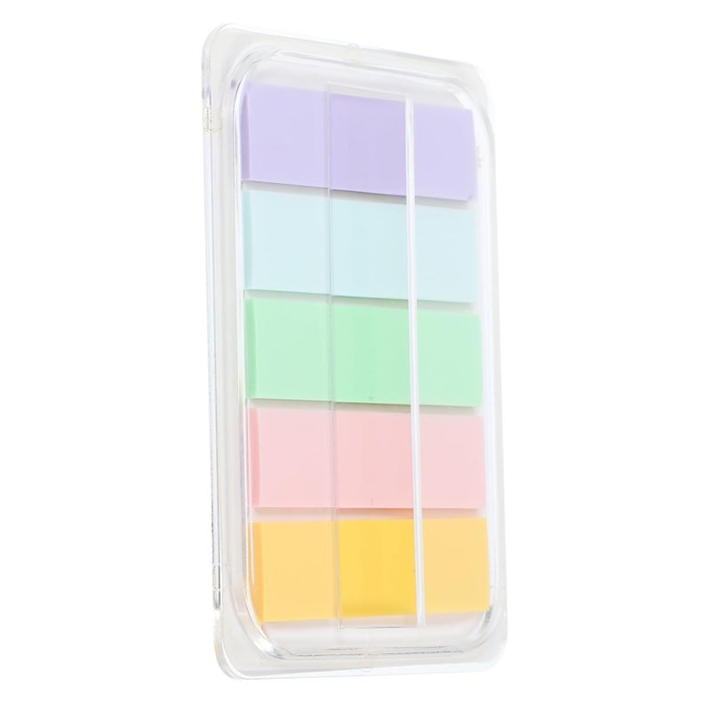 Set Of 1 Colorful Translucent Sticky Index Tabs Reading Markers And Annotating Tabs - Image 1