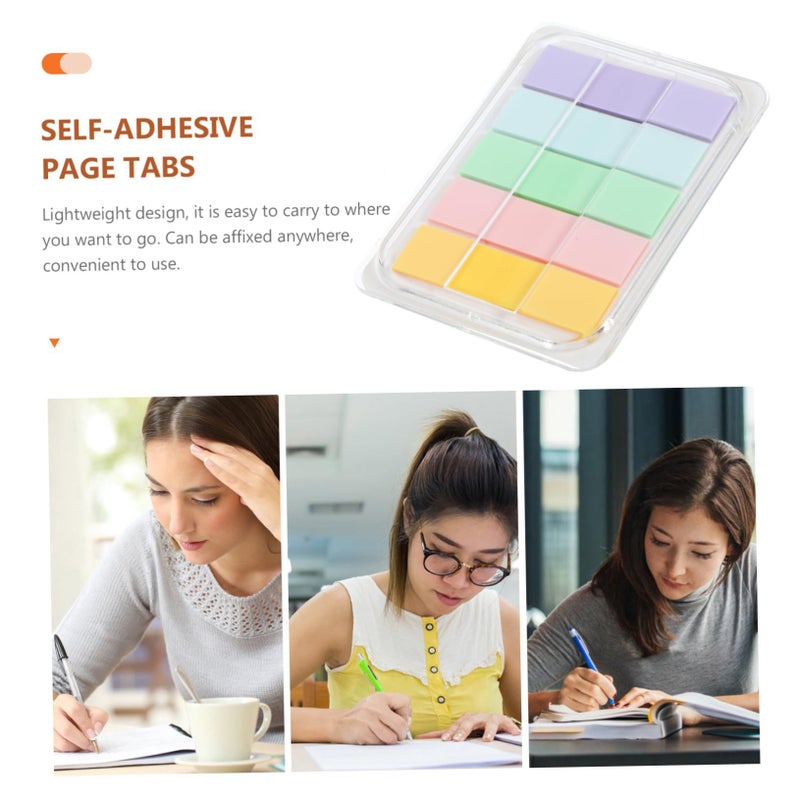 Set Of 1 Colorful Translucent Sticky Index Tabs Reading Markers And Annotating Tabs - Image 5