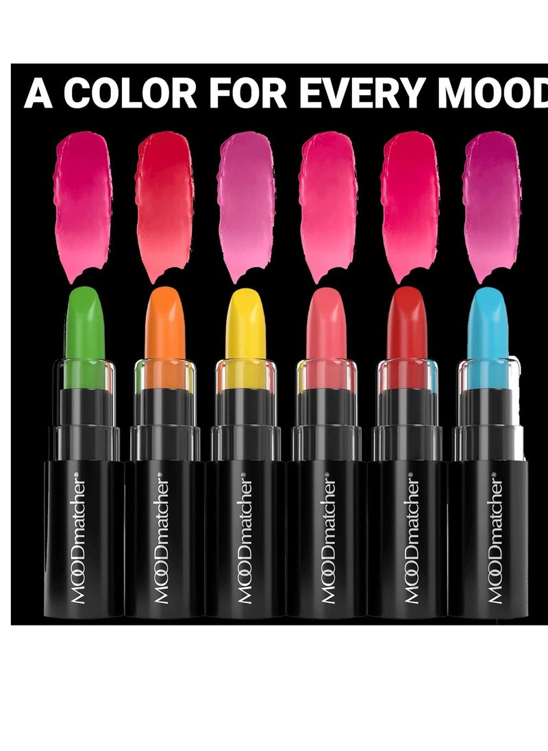 MOODmatcher MOODmatcher Original Color Changing Lipstick – 12 Hours Long-Lasting, Moisturizing, Smudge-Proof, Glamorous Personalized Color, Premium Quality – Made in USA (Green)  - Image 2