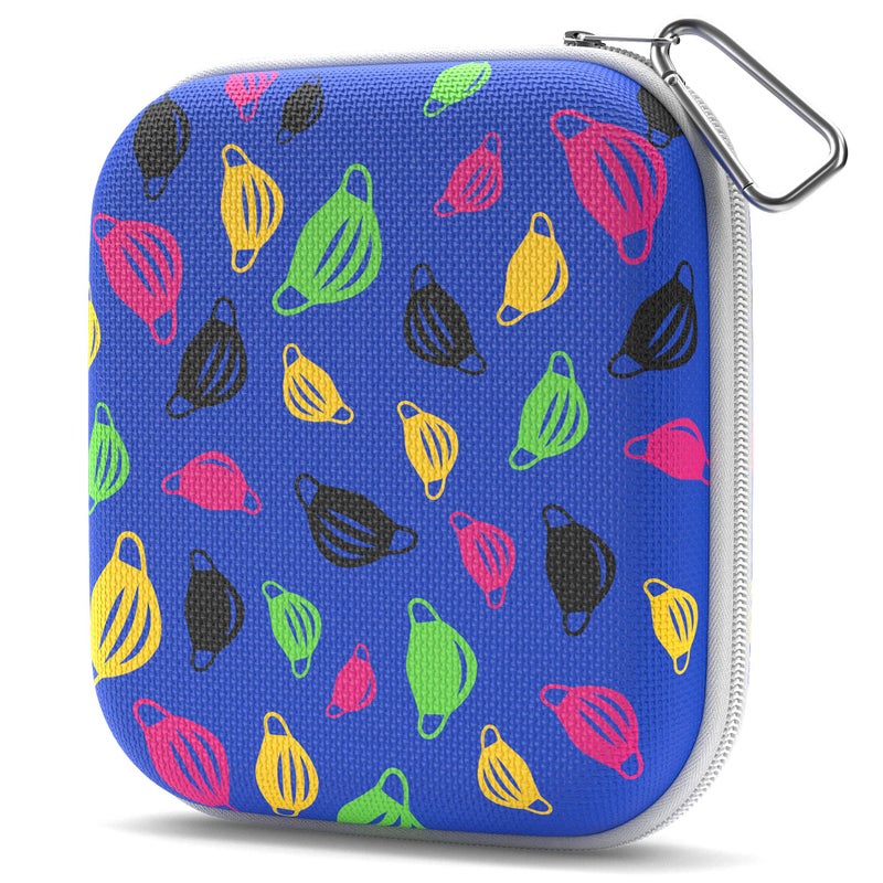 OPTIPAK Multipurpose Purse Pouch | Neoprene Makeup Bag with Zipper Pouch & Carabiner Keychain | Portable Travel Cosmetic Bag, Women’s Travel Makeup Tote (Pack of 1) - Image 1