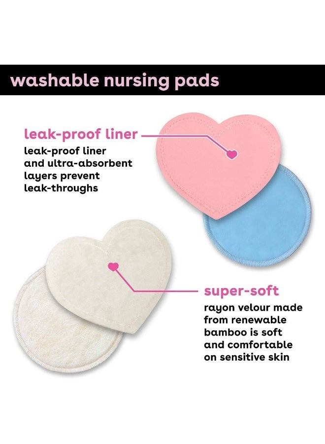 Bamboobies Washable Nursing Pads - 4 Pairs - Image 4
