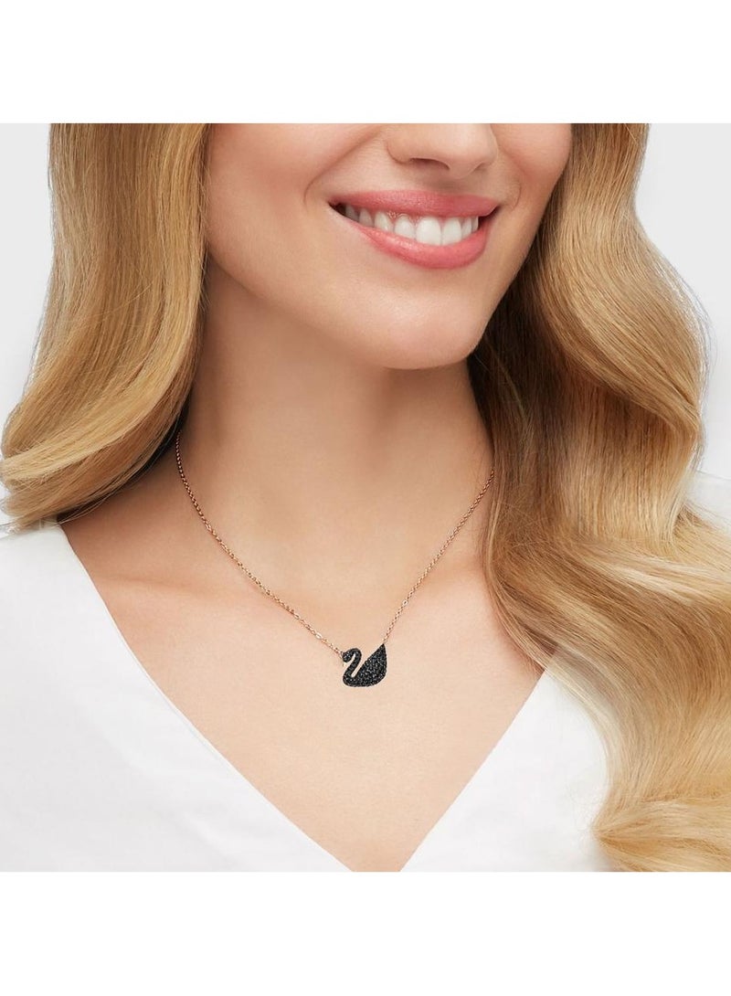 قلادة نسائية بجعة هدية للزوجة والصديقة وسلسلة قلادة للارتداء اليومي - Image 3