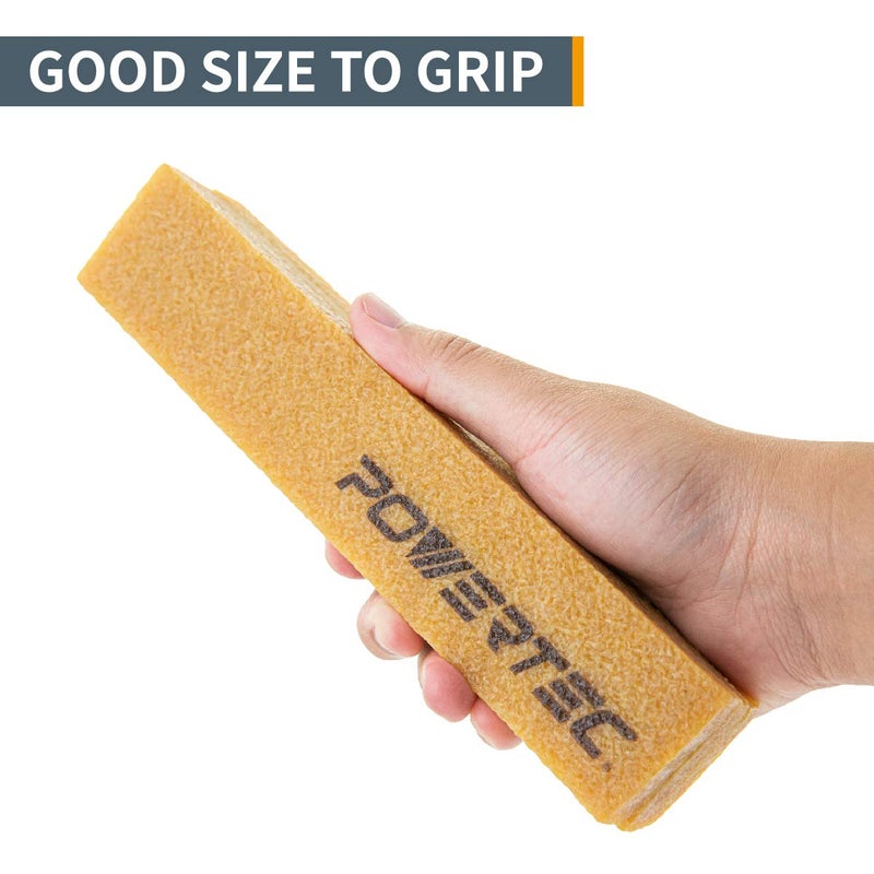 POWERTEC 71002 Abrasive Cleaning Stick for Sanding Belts & Discs 8-1/2" | Natural Rubber Eraser - Woodworking Shop Tools for Sanding Perfection - Image 3