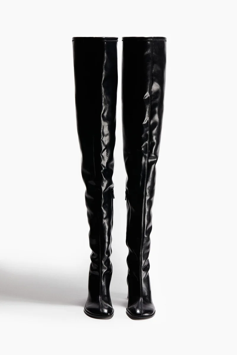 اتش اند ام بووت بطول فوق الركبة